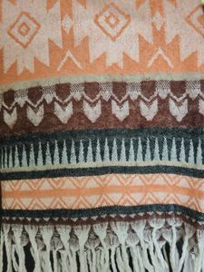 Boho Geometric Print Scarf