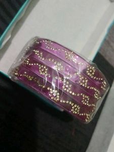 Beautiful Red &amp; Gold Bangles