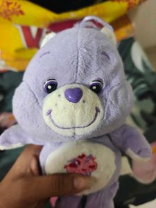 Adorable Purple Care Bear Plush Toy