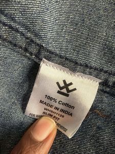 Stylish Slim Fit Denim Shirt