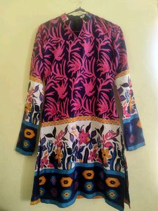 Full Sleeve Kurta High Neck