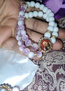 COMBO Beaded Bracelet with Picture JAI GURUJI 😍