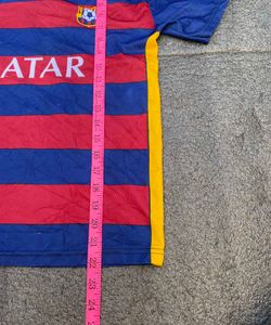FC Barcelona Qatar Football Jersey