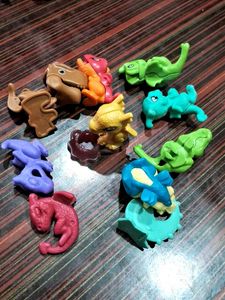 KINDER JOY DRAGON TOYS