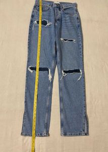 Primark Light Wash Ripped Jeans