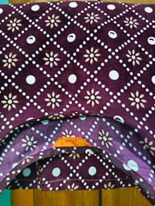 💜 Stylish Printed Purple Kurti | Casual &amp; Comfort