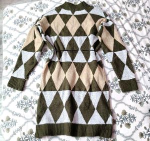 Olive Green Knit Sweater