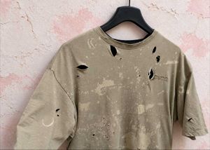 Korean Y2K Distressed Oversized T-Shirt