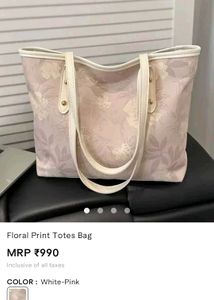 Savana Floral Tote Bag