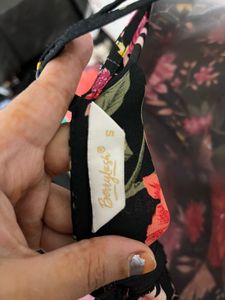Pintresty Floral Print Mini Dress