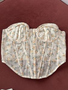Floral Lace Corset Top