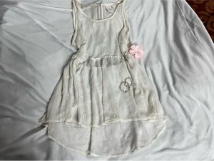 Chic Off-White Embellished Gown🤍