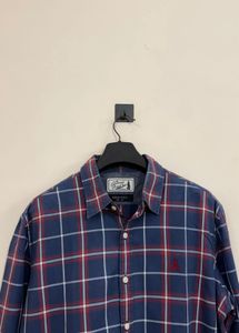 Men's Plaid Button-Up Shirt