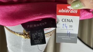 PRIMARK Ruched Button-Down Collared Crop Top