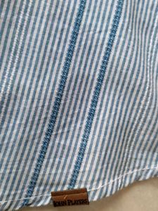 John Players Striped Casual Shirt