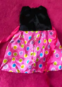Pink Polka Dot Dress