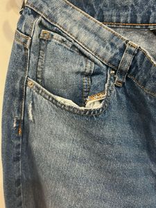 westside waist 32- Trendy Ripped Blue Denim Jeans
