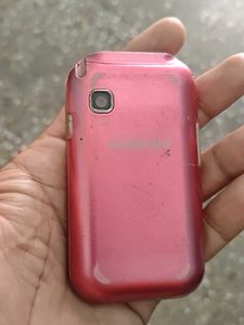 Pink Samsung Phone with Battery