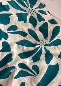 Floral Print Long Sleeve Kurti