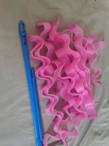 Pink Hair Curlers