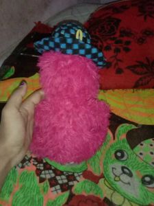 Pink Teddy Bear with Hat