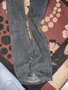 Levi's Black And Blue Jeans For Men