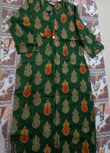 Green Kurta set