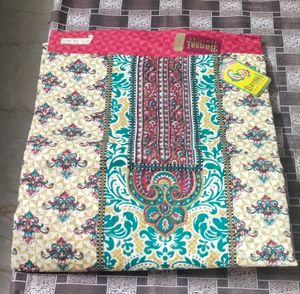 Printed Cotton Unstiched Suit