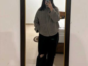 Cozy Teddy Fleece Zip-Up Jacket