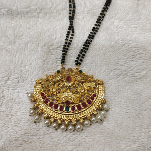 Mangalsutra in South gold polish