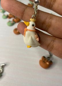 Set of 3 clay charms
