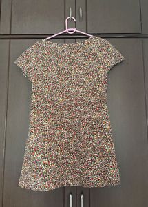 Floral Print Fit &amp; Flare Dress