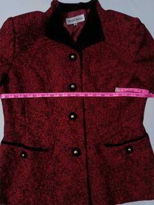 Imported Elegant Red Women's Blazer