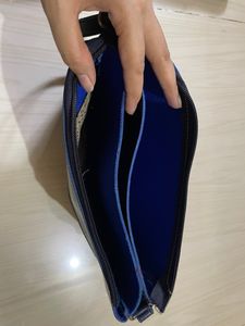 Blue Sling Bag