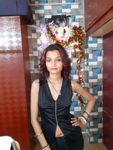 Sleeveless Black Party Top