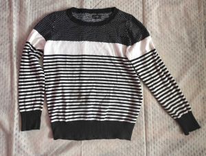 Striped Knit Sweater