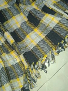 Distressed Plaid Flannel Shirt