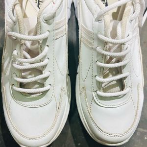 White Casual Sneakers