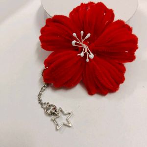 Red Flower key|BAG charm