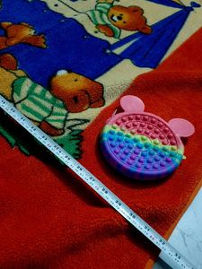 Cute Teddy Bear Play Blanket with freebies