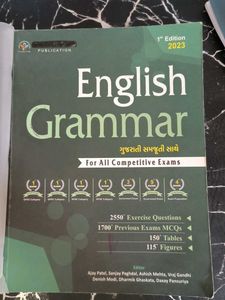 English Grammar Book for Competitive Exams