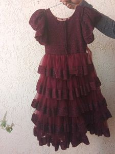 Sparkling Tiered Lehenga Skirt
