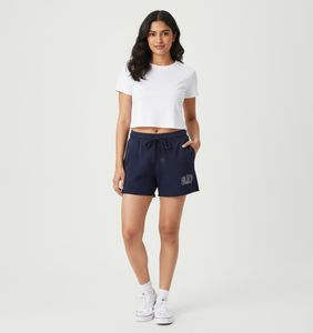 GAP Women's Classic Fleece Logo Shorts