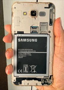 Gold Samsung Smartphone