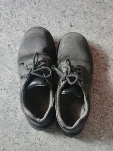 Men's Black Work Shoes