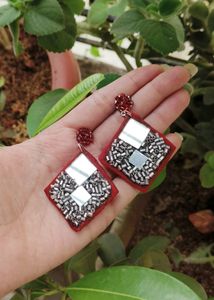 Mirror Earrings