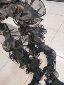 Organza Frill Stole