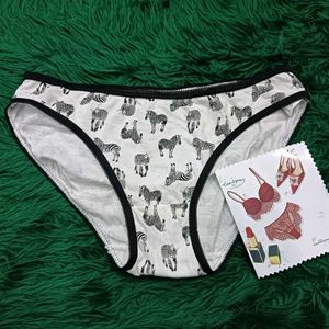 Cute Zebra 🫴🏻🎁Print Panties