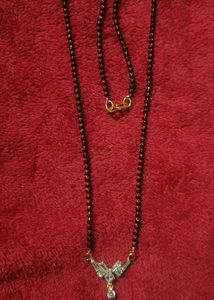 Mangalsutra with CZ Stones