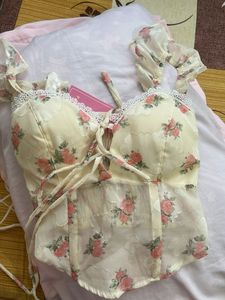 Floral Corset Style Top